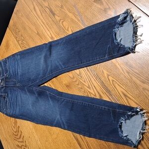NEW Paige Jeans Women 24 Blue HOXTON ANKLE Denim NEW